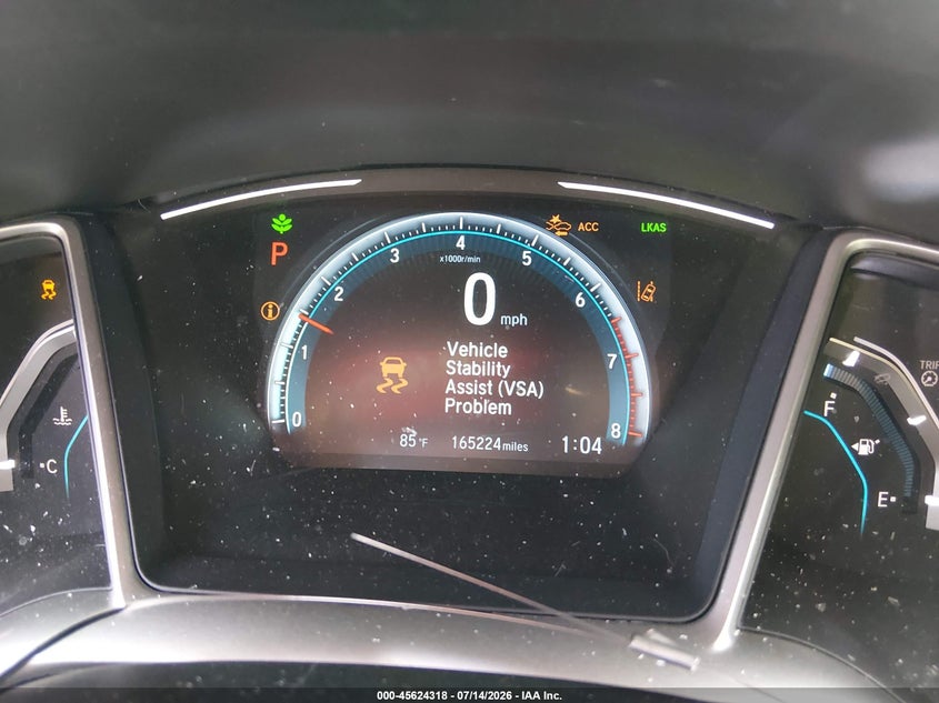 2017 HONDA CIVIC auction photo 7