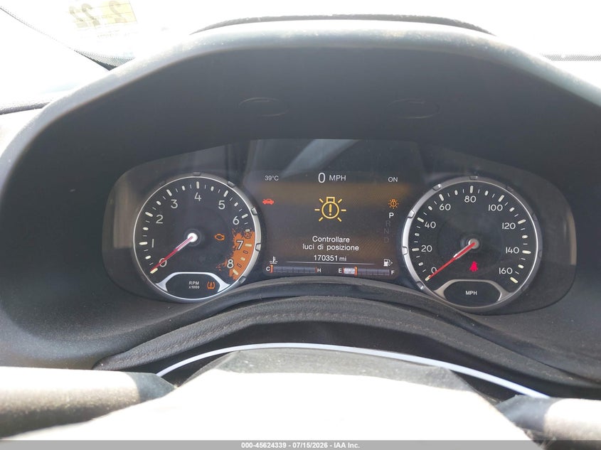 2016 JEEP RENEGADE auction photo 7