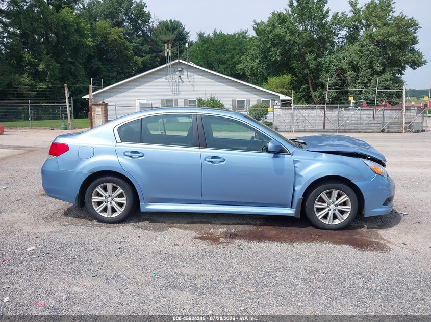 2012 Subaru Legacy 2.5I Premium VIN: 4S3BMBG66C3021134 Lot: 45624345