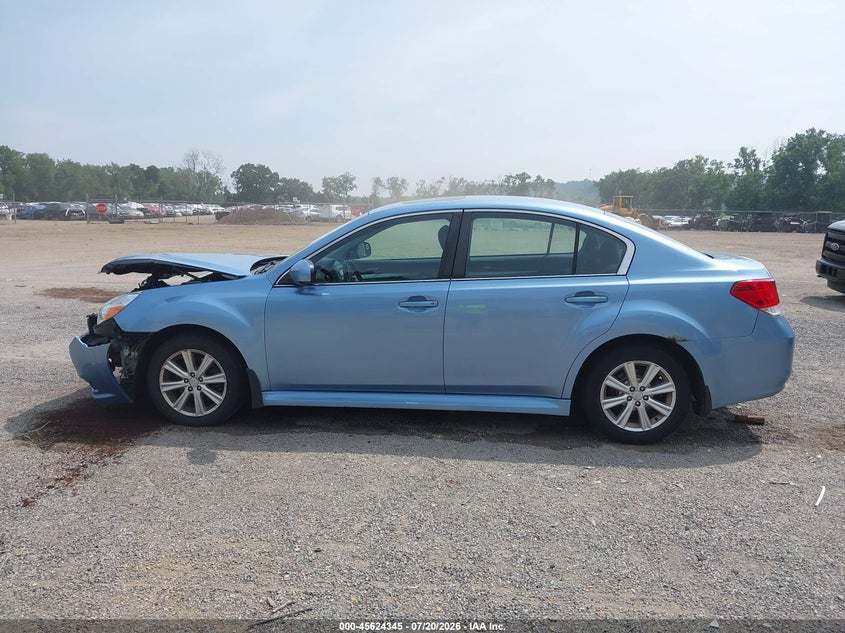 2012 Subaru Legacy 2.5I Premium VIN: 4S3BMBG66C3021134 Lot: 45624345