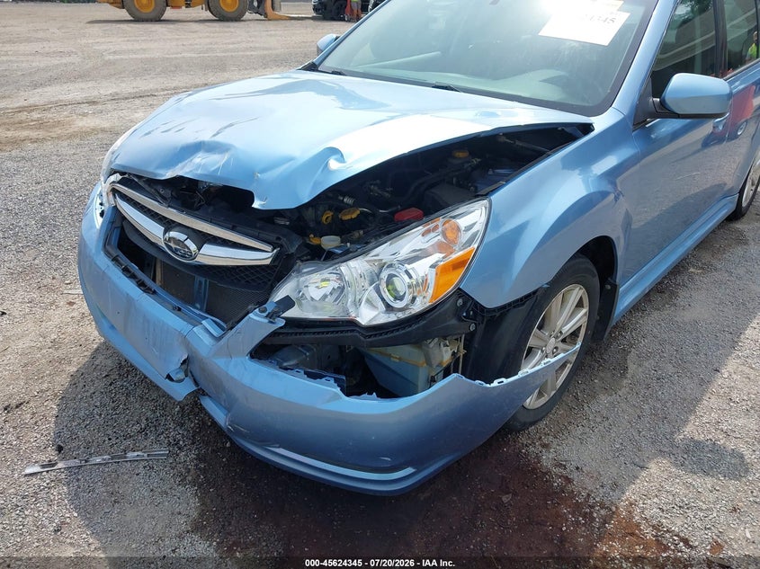 2012 Subaru Legacy 2.5I Premium VIN: 4S3BMBG66C3021134 Lot: 45624345