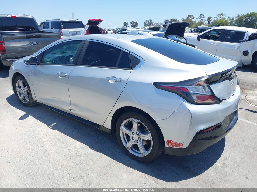 Vin: 1g1rc6s5xhu208751, lot: 46122814, chevrolet volt lt 20173