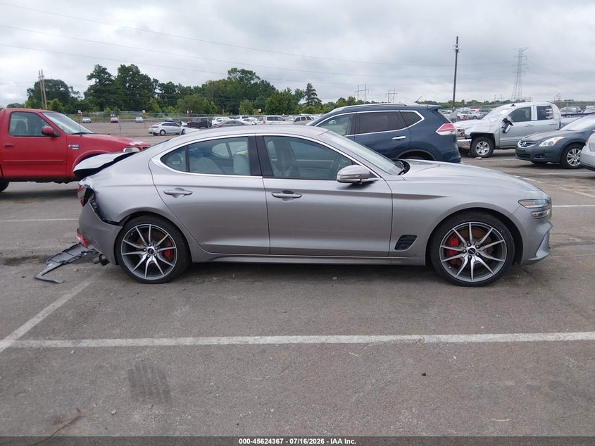2025 Genesis G70 2.5T Rwd VIN: KMTG34SC9SU155311 Lot: 45624367
