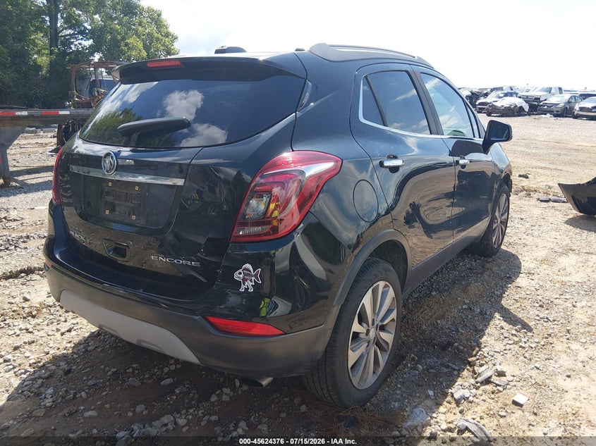 Vin: kl4cjasb3jb717006, lot: 46122842, buick encore preferred 20184