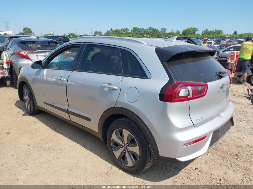 Vin: kndcb3lc2k5216419, lot: 46122846, kia niro lx 20193