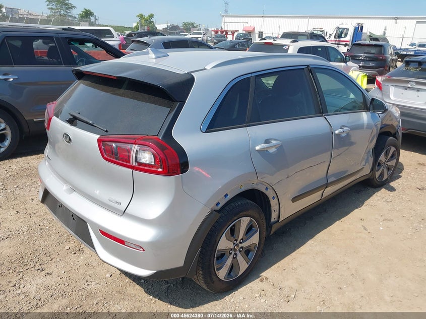 Vin: kndcb3lc2k5216419, lot: 46122846, kia niro lx 20194