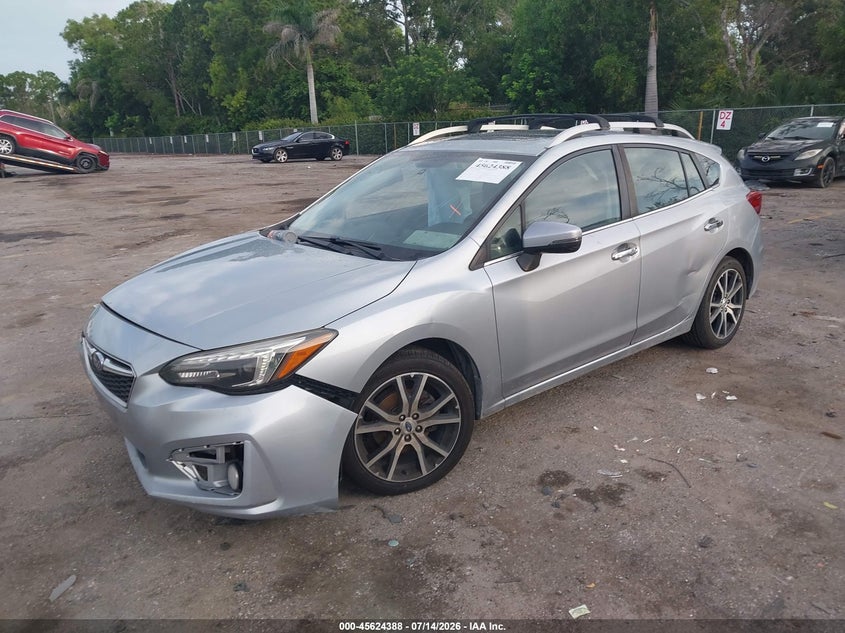 SUBARU IMPREZA 2019 VIN 4S3GTAT62K3717450