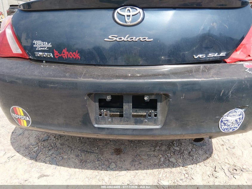 2005 Toyota Camry Solara Sle V6 VIN: 4T1CA38P35U047645 Lot: 45624405