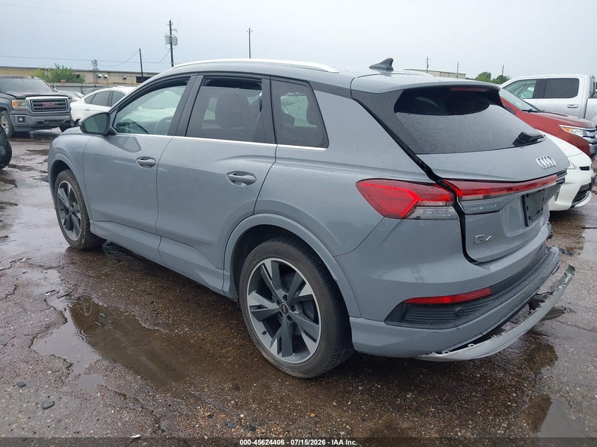 Vin: wa1g2bfz0np051968, lot: 46122872, audi q4 e-tron premium 50 quattro 20223