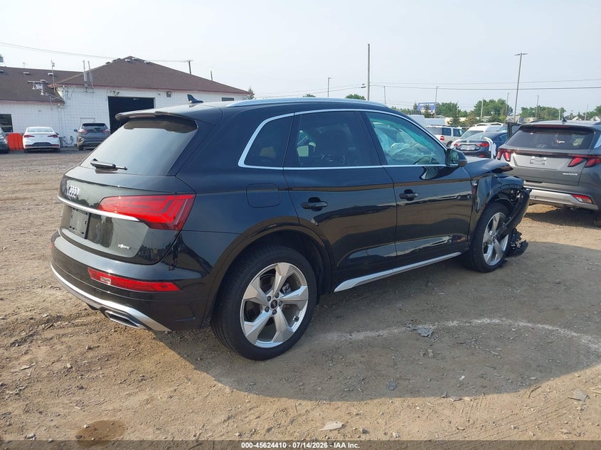 2022 AUDI Q5 SPORT UTILITY VEHICLE 2.0L I-4 DI, DOHC, VVT, TURBO, 261HP