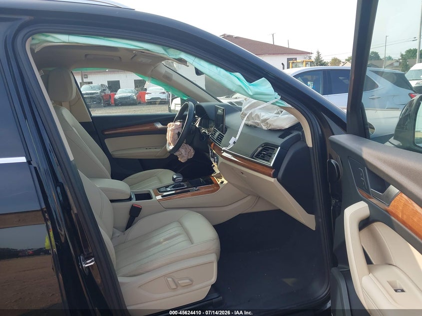 2022 AUDI Q5 SPORT UTILITY VEHICLE 2.0L I-4 DI, DOHC, VVT, TURBO, 261HP