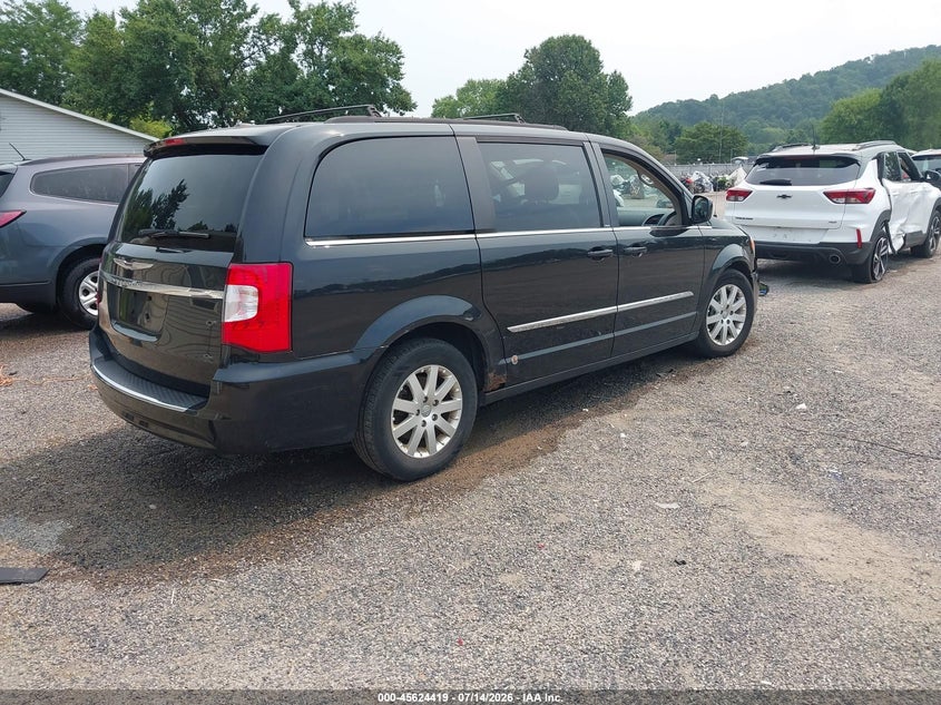 Vin: 2c4rc1bg8dr632321, lot: 46122885, chrysler town & country touring 20134