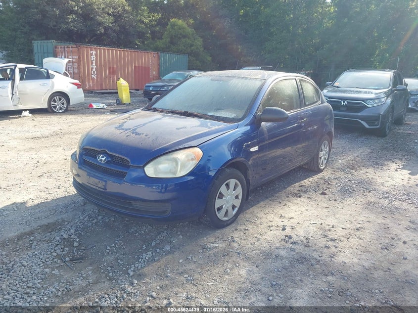 2007 Hyundai Accent Gs KMHCM36C07U023717 photo 1