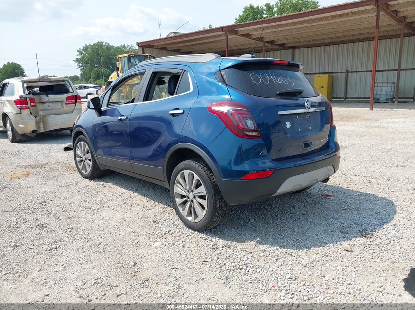 Vin: kl4cjesbxlb004663, lot: 46122933, buick encore awd preferred 20203