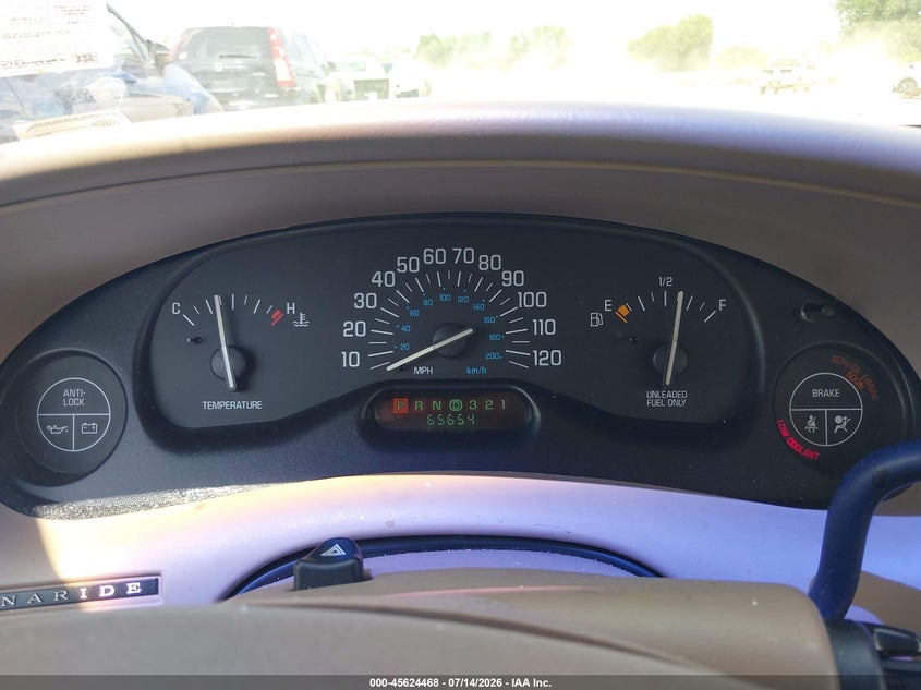 1997 Buick Century Custom VIN: 2G4WS52M8V1424101 Lot: 45624468