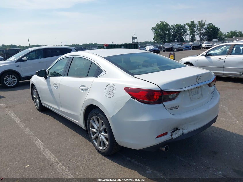 Vin: jm1gj1u56g1460792, lot: 46122940, mazda mazda6 i sport 20163