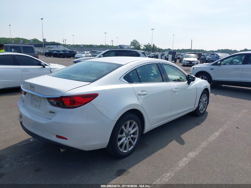 Vin: jm1gj1u56g1460792, lot: 46122940, mazda mazda6 i sport 20164