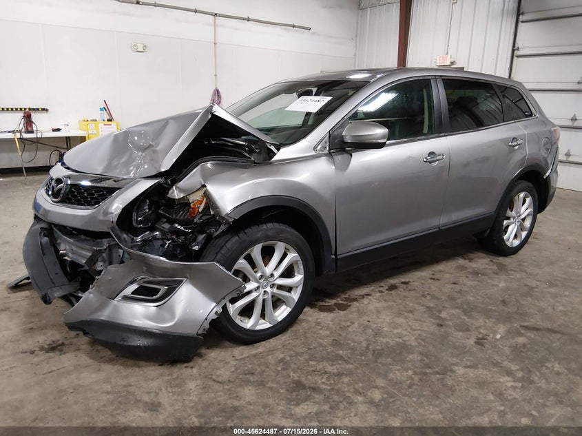Vin: jm3tb2dv1c0348586, lot: 46122953, mazda cx-9 grand touring 20122