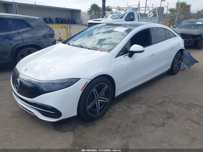 Vin: w1kcg2eb3ra048958, lot: 46122968, mercedes-benz eqs 450 4matic 20242