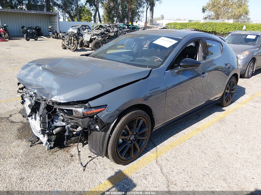 2025 Mazda 3, Front End, IAAI, VIN JM1BPBNY6S1773518 — photo 2