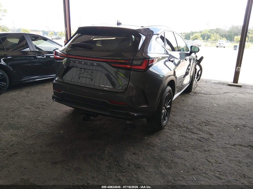 Vin: 2t2hkcez3rc031389, lot: 46123014, lexus nx 350h luxury 20244