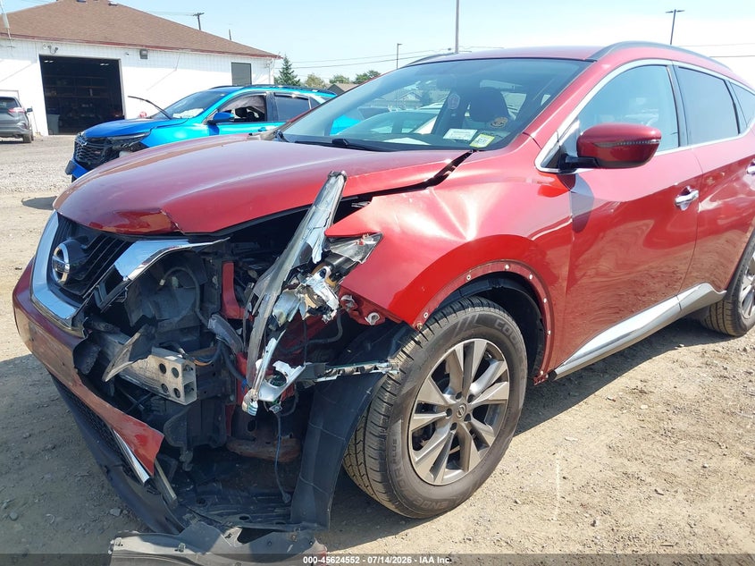 2017 Nissan Murano Sv VIN: 5N1AZ2MH9HN140290 Lot: 45624552