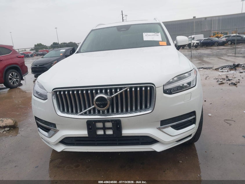 2023 Volvo Xc90 Recharge Plug-In Hybrid T8 Ultimate Bright Theme 7-Seater VIN: YV4H60CA6P1917435 Lot: 45624558