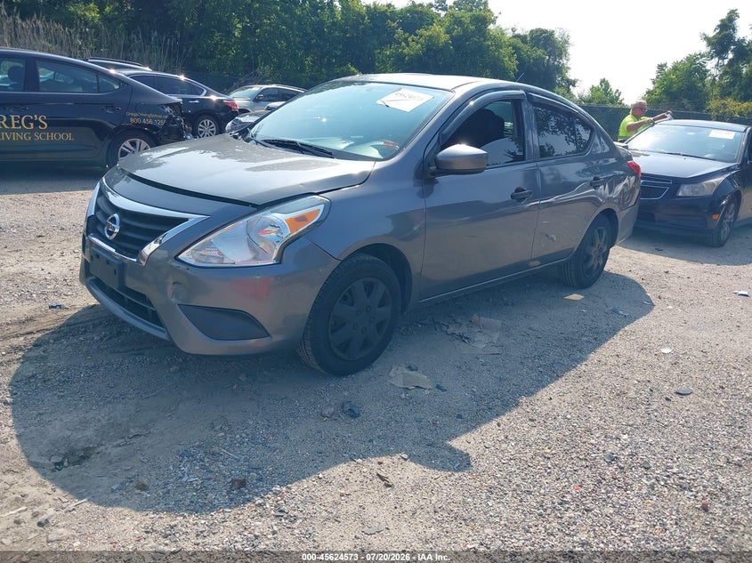 Vin: 3n1cn7ap1jl824664, lot: 46123039, nissan versa 1.6 s+ 20182
