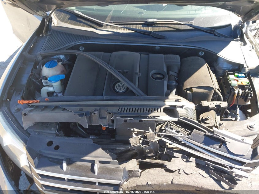 2012 Volkswagen Passat 2.5L Sel VIN: 1VWCP7A30CC057227 Lot: 45624587