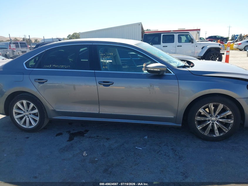 2012 Volkswagen Passat 2.5L Sel VIN: 1VWCP7A30CC057227 Lot: 45624587