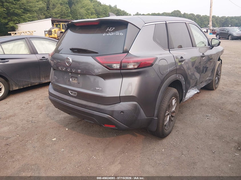 2021 NISSAN ROGUE auction photo 4