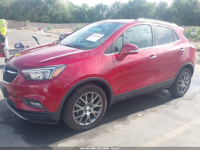2019 Buick Encore, Правый бок, IAAI, VIN KL4CJ1SB5KB914812 — фото 2