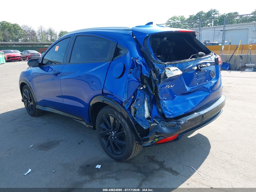 2022 Honda Hr-V Awd Sport VIN: 3CZRU6H15NM767031 Lot: 45624598