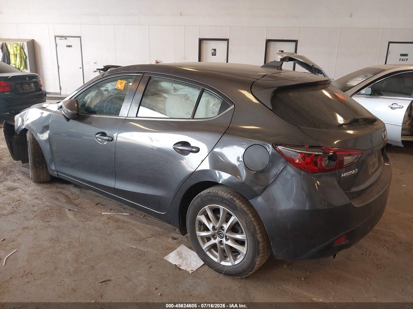 Vin: jm1bm1l7xf1246441, lot: 46123071, mazda mazda3 i touring 20153