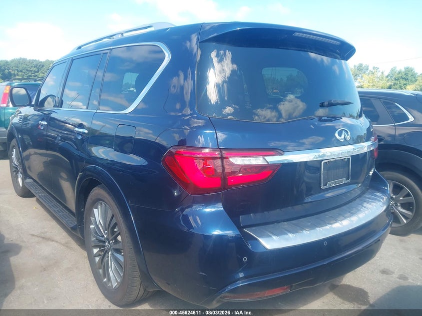 Vin: jn8az2ne7k9230969, lot: 46123077, infiniti qx80 luxe 20193
