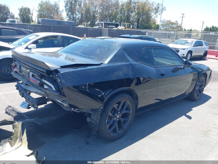 Vin: 2c3cdzbt8lh225770, lot: 46123128, dodge challenger r/t 20204