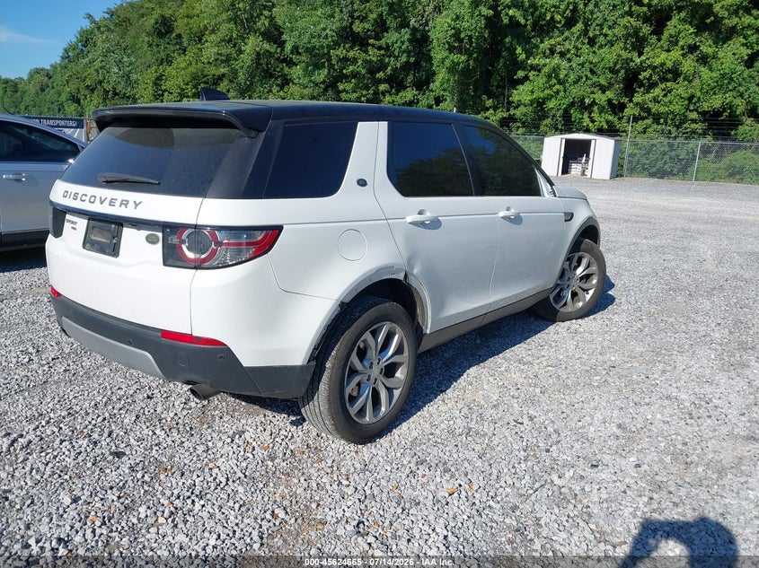 2018 Land Rover Discovery Sport Hse VIN: SALCR2RX4JH723621 Lot: 45624665