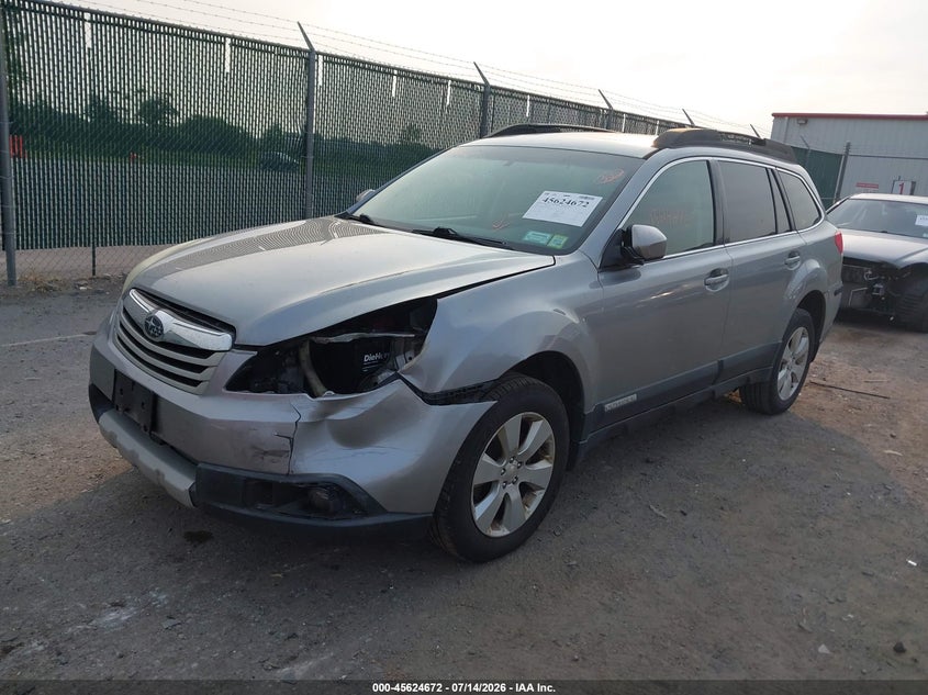 Vin: 4s4brbkc7b3327204, lot: 46123138, subaru outback 2.5i limited 20112