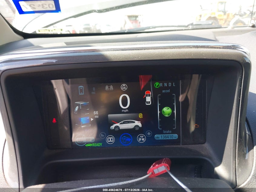 2015 Chevrolet Volt VIN: 1G1RD6E42FU121598 Lot: 45624679