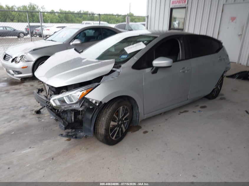 2022 NISSAN VERSA auction photo 2