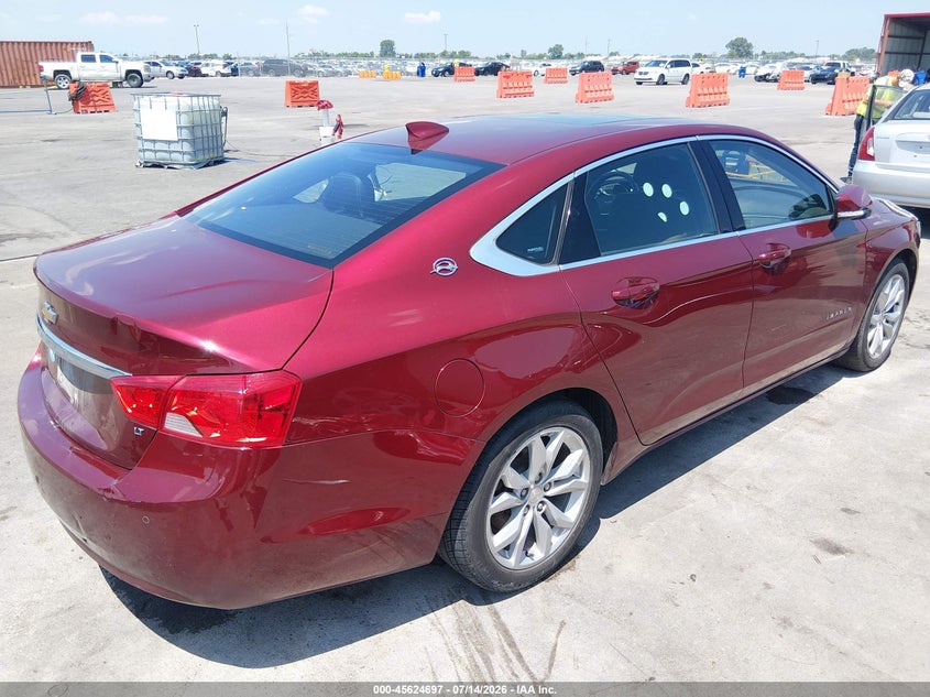 Vin: 2g1115s34g9202838, lot: 46123163, chevrolet impala 2lt 20164