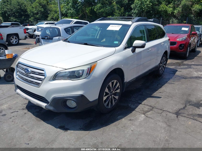 Vin: 4s4bsbnc9g3280037, lot: 46123219, subaru outback 2.5i limited 20162