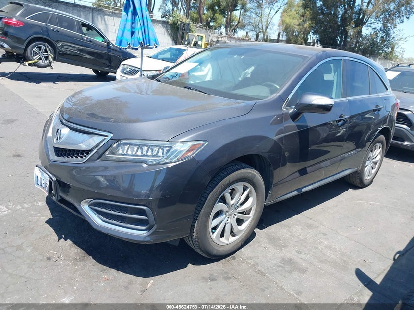 2016 Acura RDX, Оба бока, IAAI, VIN 5J8TB3H50GL007663 — фото 2