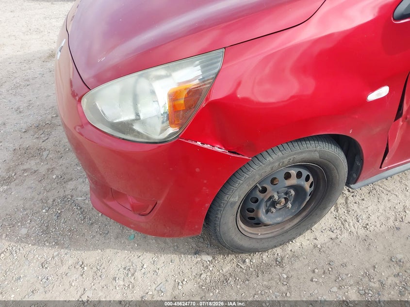 2015 Mitsubishi Mirage De VIN: ML32A3HJ5FH060003 Lot: 45624770