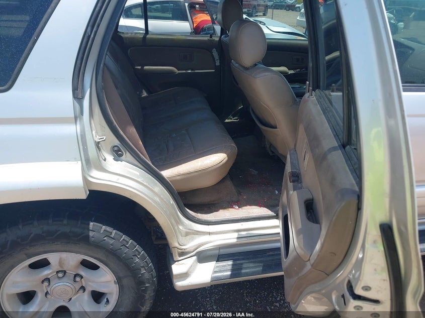 2002 TOYOTA 4RUNNER auction photo 8