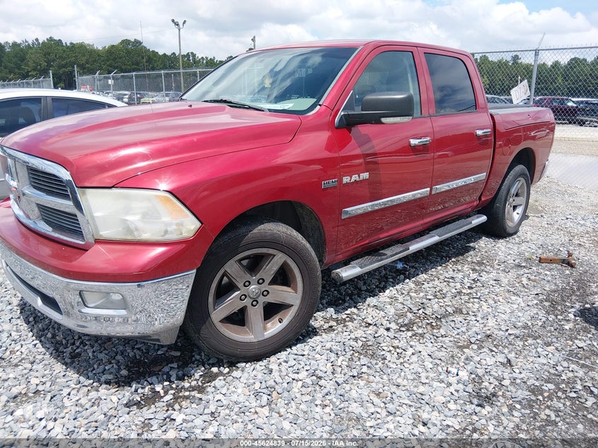 Vin: 1d7rv1ct6as258118, lot: 46123305, dodge ram 1500 slt/sport/trx 20102