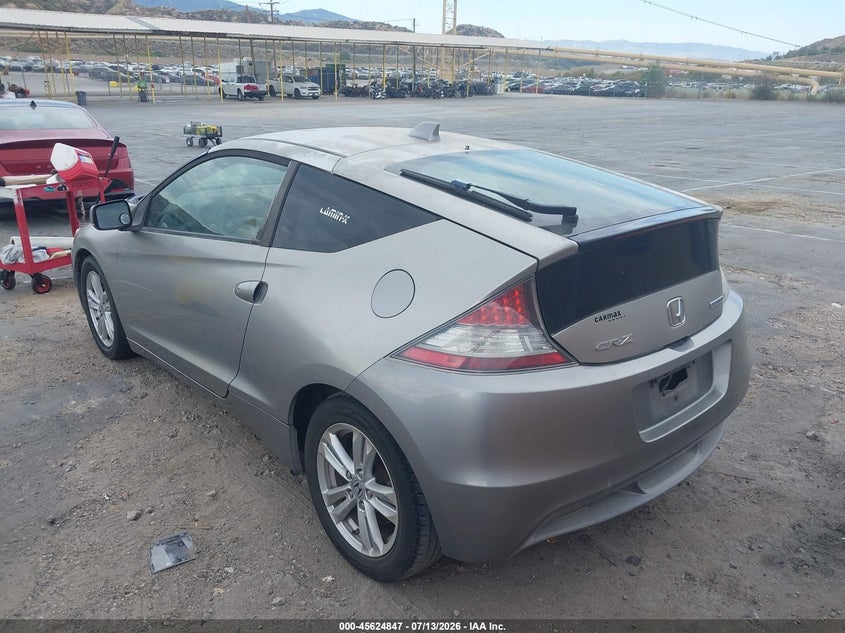 Vin: jhmzf1d67bs015062, lot: 46123313, honda cr-z ex 20113