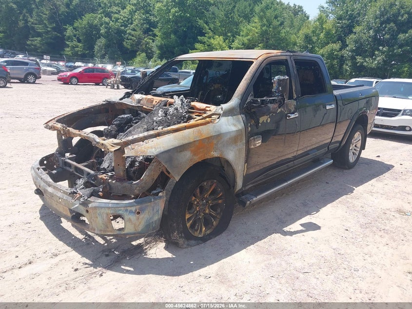 Vin: 1c6rr7wm6fs659477, lot: 46123328, ram 1500 laramie longhorn 20152