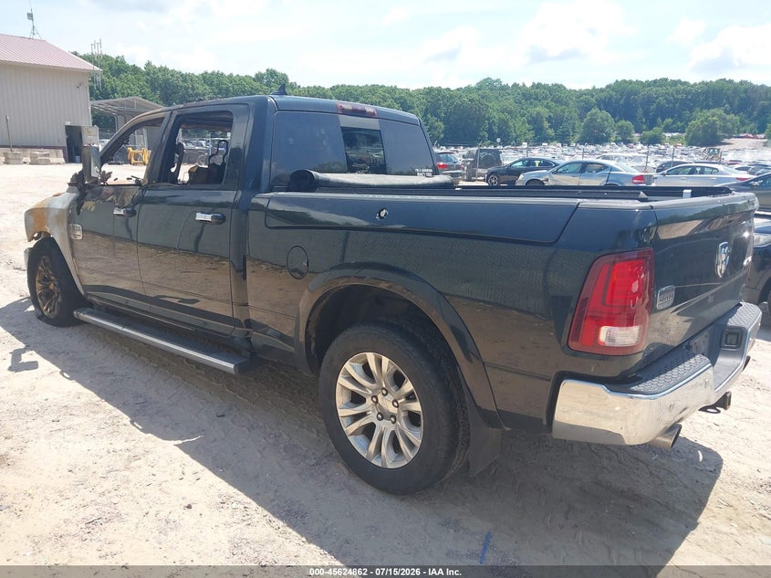 Vin: 1c6rr7wm6fs659477, lot: 46123328, ram 1500 laramie longhorn 20153