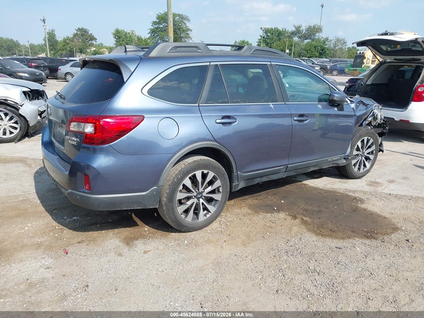 Vin: 4s4bsanc5h3229999, lot: 46123351, subaru outback 2.5i limited 20174